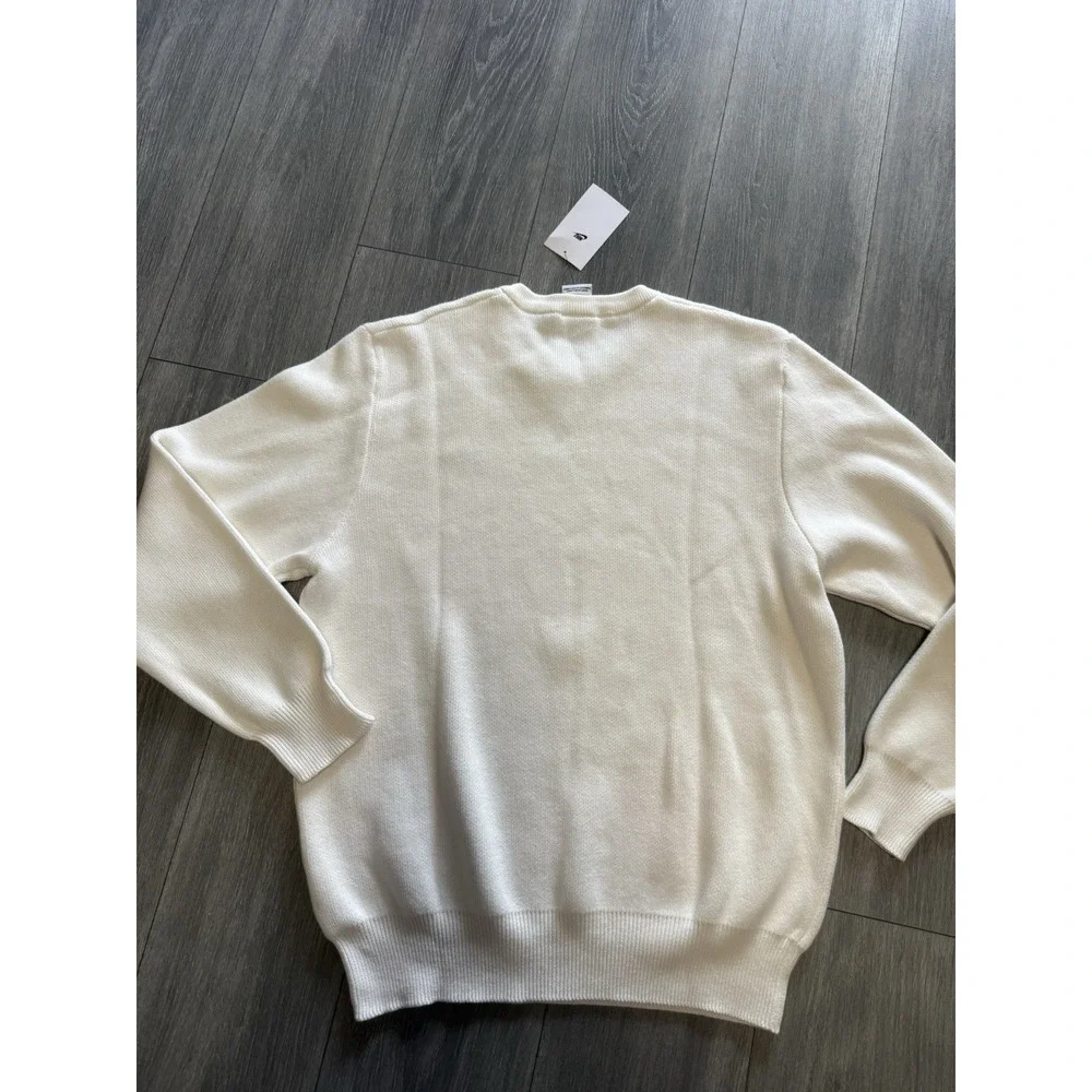Nike Club Knit Crewneck Sweatshirt FQ2912-133 Sail White Men’s Size S NWT
